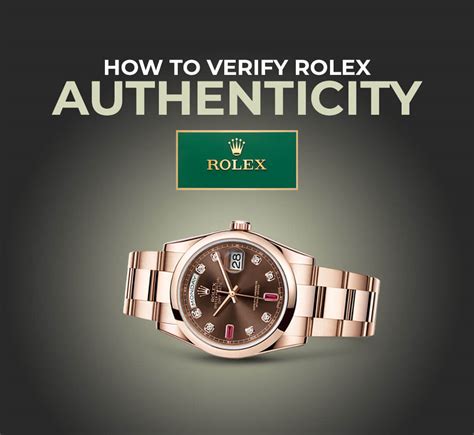 check authenticity rolex watch|rolex serial verification authenticity.